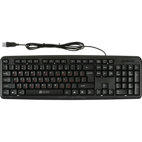 Клавиатура Oklick 90MV2 черный USB - фото 9