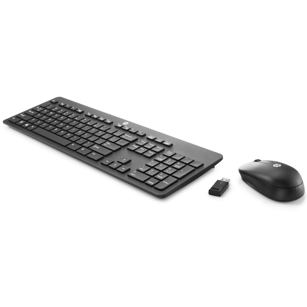 Клавиатура+мышь HP T6L04AA клав:черный мышь:черный USB беспроводная - фото 1