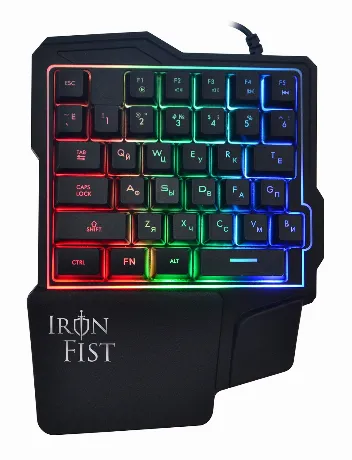 Игровой блок Oklick 701G Irom Fist черный