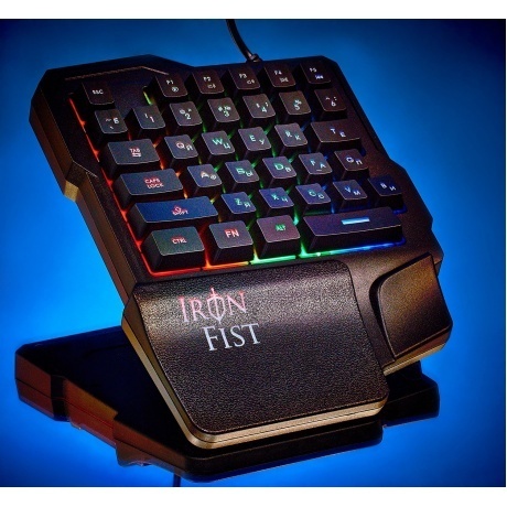 Игровой блок Oklick 701G Irom Fist черный - фото 4