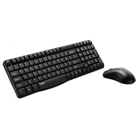 Набор клавиатура+мышь Rapoo X1800S черный - фото 4