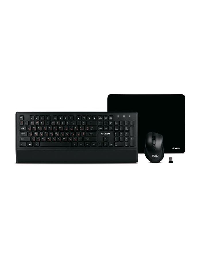Набор клавиатура+мышь Sven KB-C3800W набор клавиатура и мышь sven kb s320c чёрные usb 105 кл 4 кнопки 1000 dpi