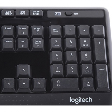 Набор клавиатура+мышь Logitech MK345 черный - фото 8