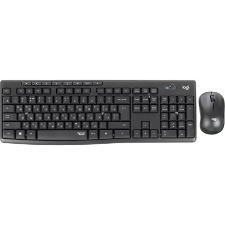 Набор клавиатура+мышь Logitech MK295 Silent Wireless Combo черный