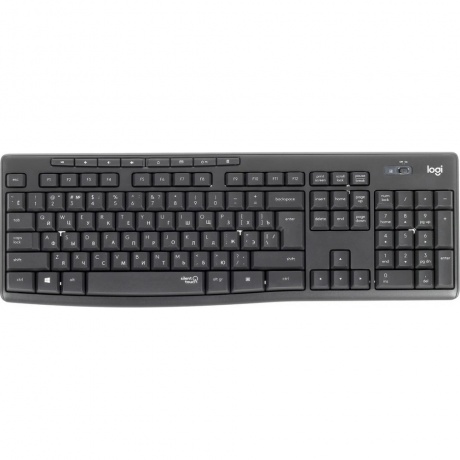 Набор клавиатура+мышь Logitech MK295 Silent Wireless Combo черный - фото 12