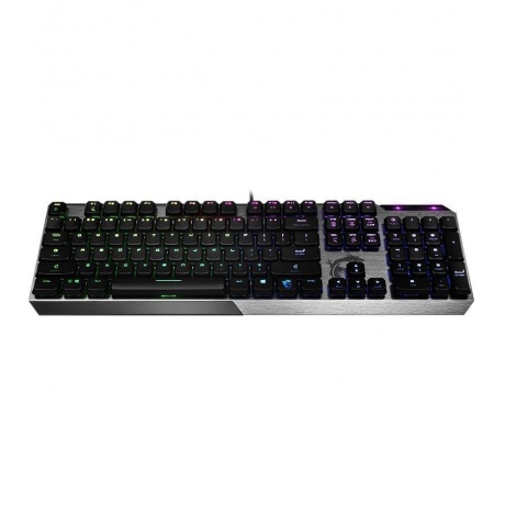 Клавиатура MSI Vigor GK50 Low Profile RU черный - фото 2