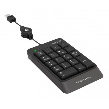 Числовой блок A4Tech Fstyler FK13 серый - фото 5