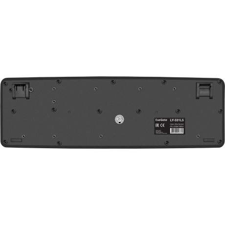 Клавиатура ExeGate LY-331L5 USB Black - фото 3