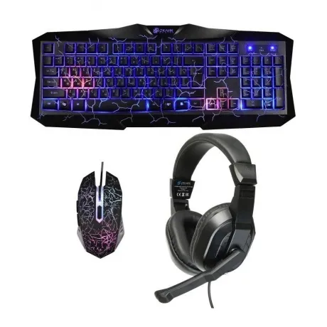 Комлект Oklick HS-HKM100G Imperial черный