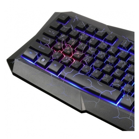 Комлект Oklick HS-HKM100G Imperial черный - фото 24