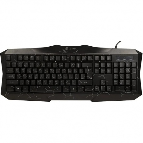 Комлект Oklick HS-HKM100G Imperial черный - фото 37