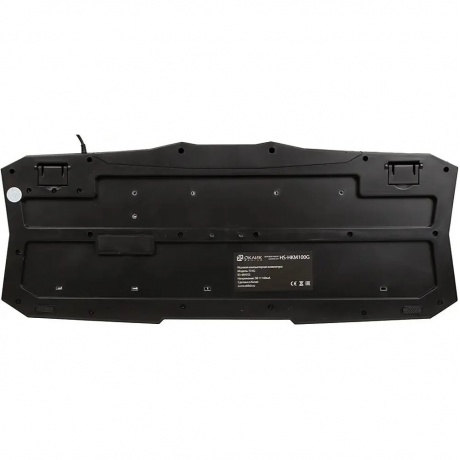 Комлект Oklick HS-HKM100G Imperial черный - фото 38