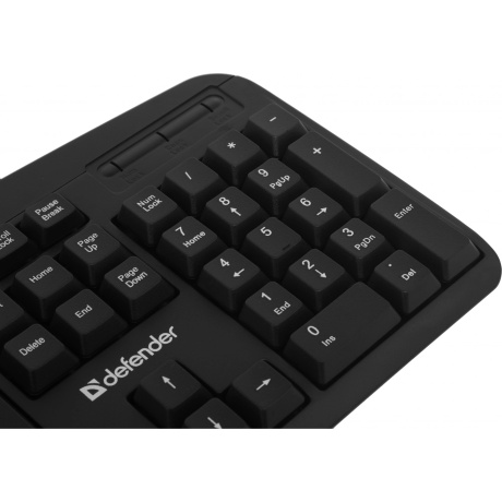 Клавиатура Defender Office HB-910 (45910) Black - фото 6