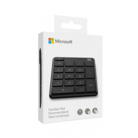 Клавиатура Microsoft Bluetooth Compact Numpad (23O-00006) Black - фото 3
