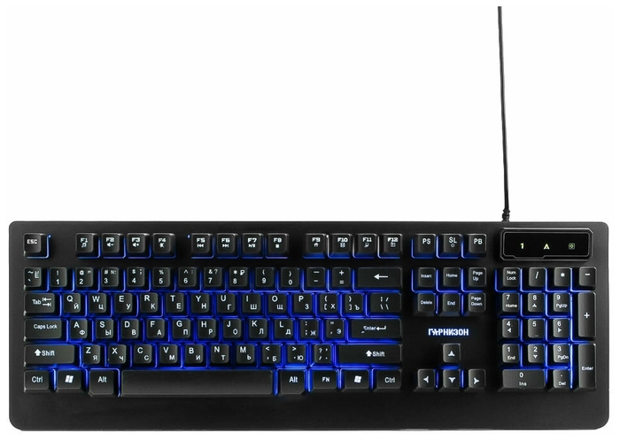 Клавиатура Гарнизон GK-310G black (GK-310G)