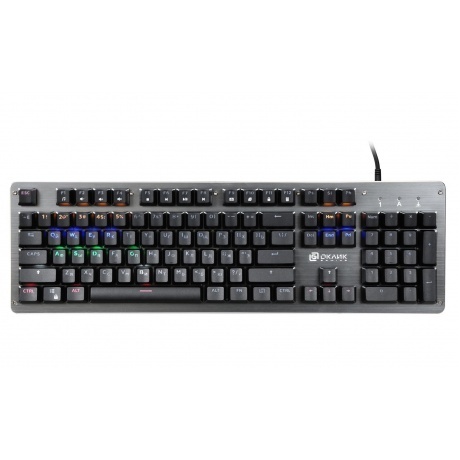 Клавиатура Oklick 970G  черный/серебристый - фото 11