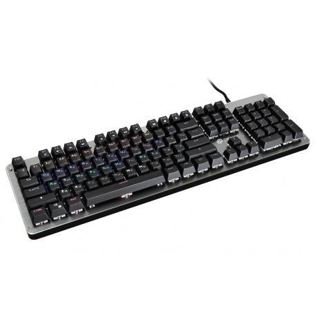 Клавиатура Oklick 970G  черный/серебристый - фото 4