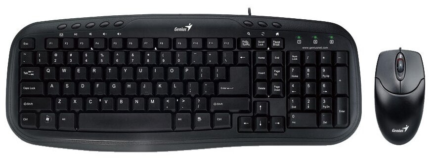 Клавиатура + мышь Genius Smart KM-200 (31330003416) клавиатура и мышь genius km 200 черный
