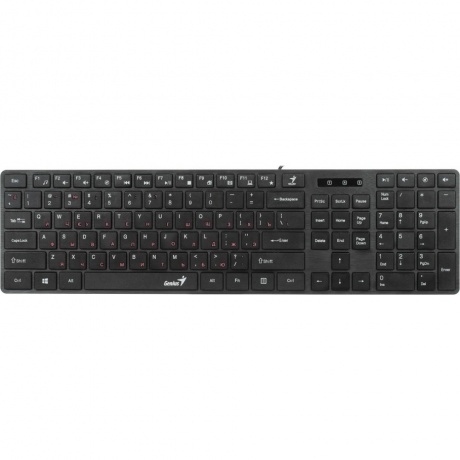 Клавиатура Genius SlimStar 126 (31310017417) Black - фото 9