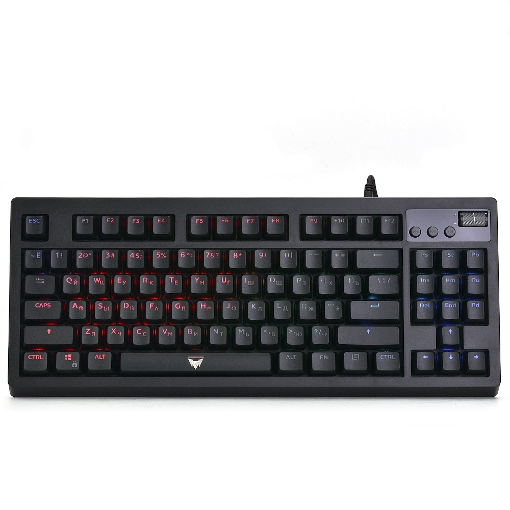 Клавиатура Crown CMGK-900 тише мыши