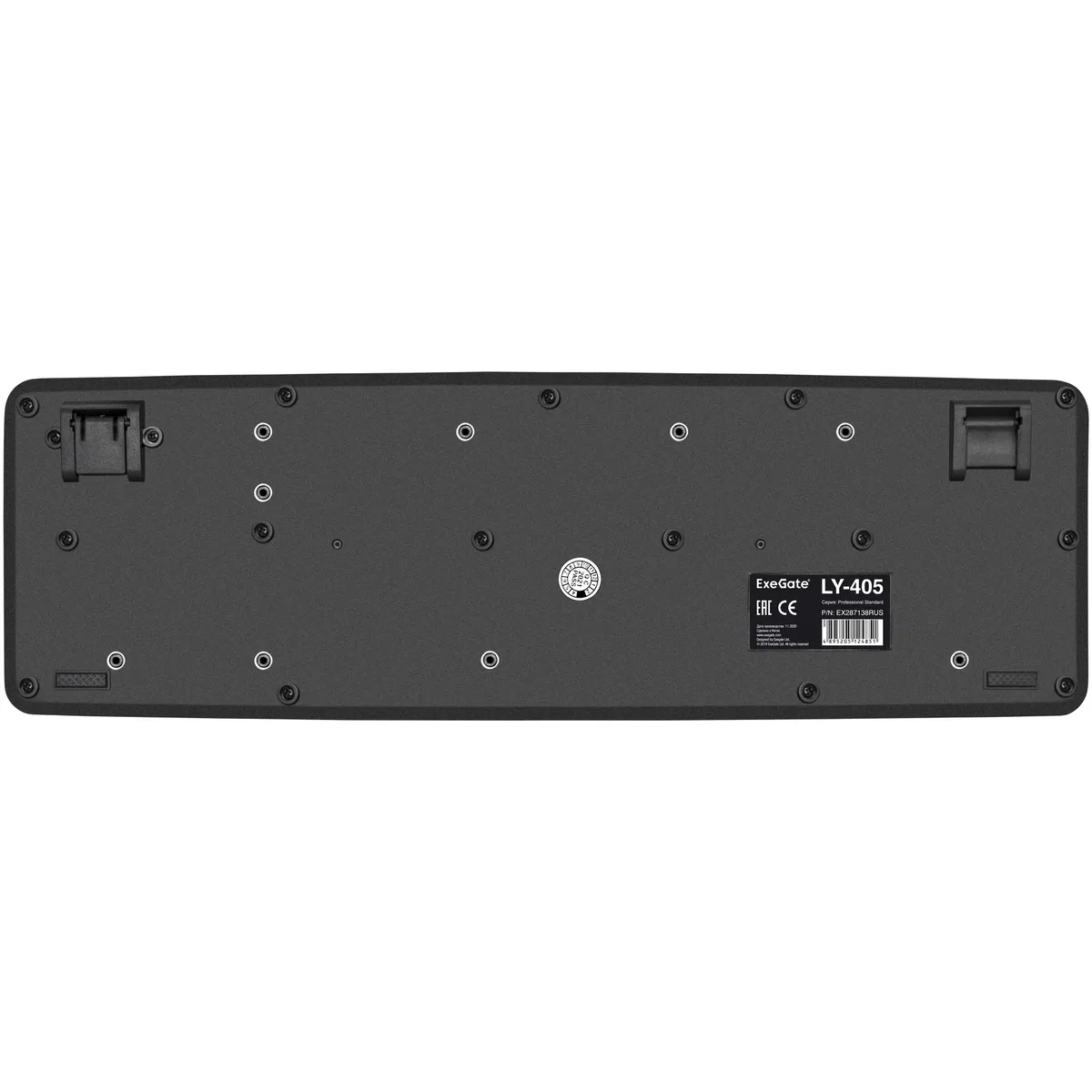 Клавиатура ExeGate Professional Standard LY-405 Black (EX287138RUS) - фото 3
