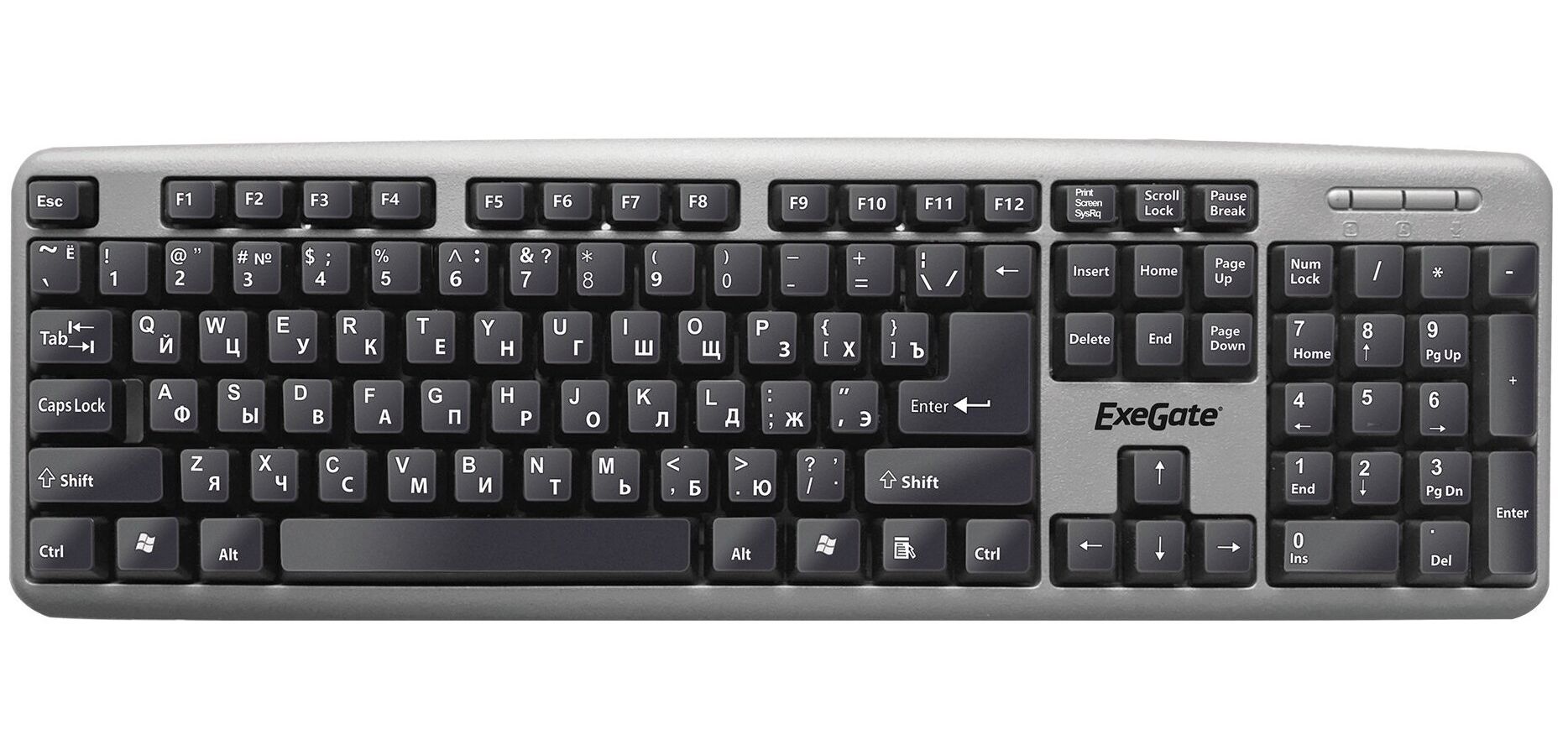 цена Клавиатура ExeGate LY-401 EX264086RUS