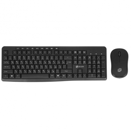 Набор Клавиатура + мышь Oklick 225M черный - фото 34