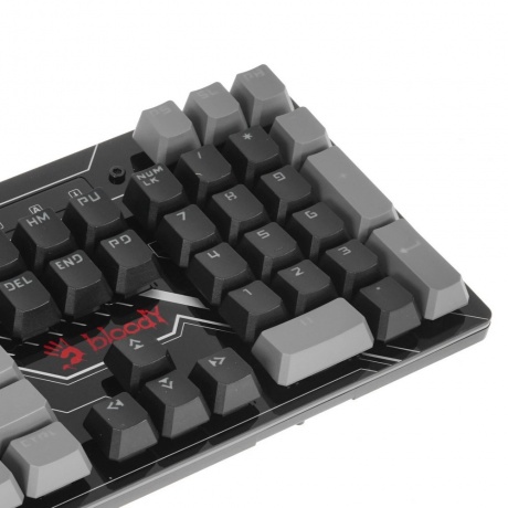 Клавиатура A4Tech Bloody B808N черный/серый - фото 7