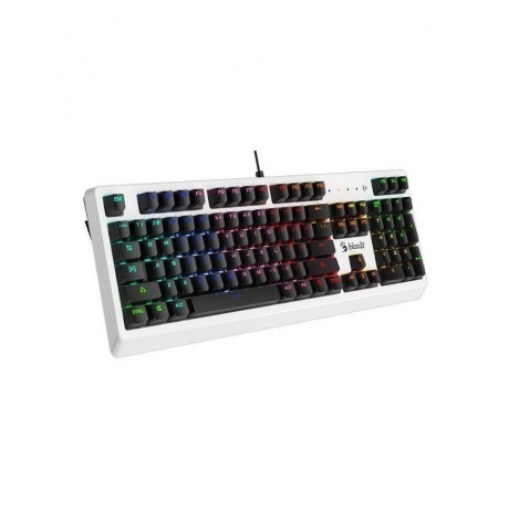 Клавиатура A4Tech Bloody B810RC белый/черный - фото 5