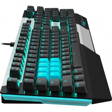 Клавиатура A4Tech Bloody B865 серый/черный - фото 14