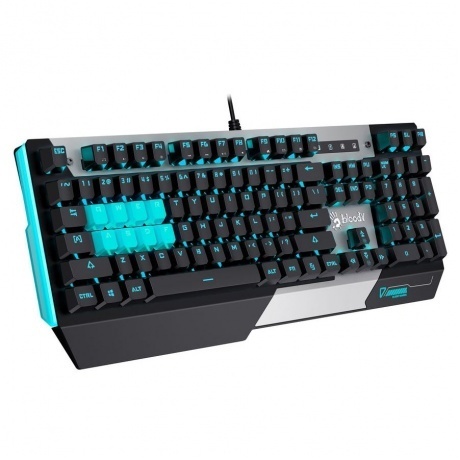 Клавиатура A4Tech Bloody B865 серый/черный - фото 4