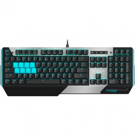 Клавиатура A4Tech Bloody B865 серый/черный - фото 10