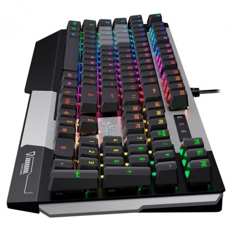 Клавиатура A4Tech Bloody B865R серый/черный - фото 4