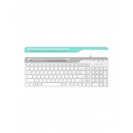Клавиатура A4Tech Fstyler FK25 белый/серый - фото 1
