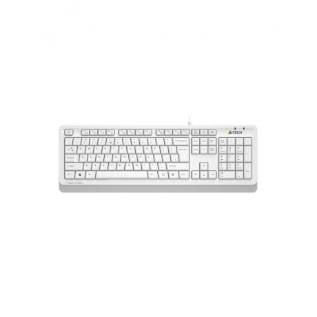 Клавиатура A4Tech Fstyler FKS10 белый/серый - фото 1