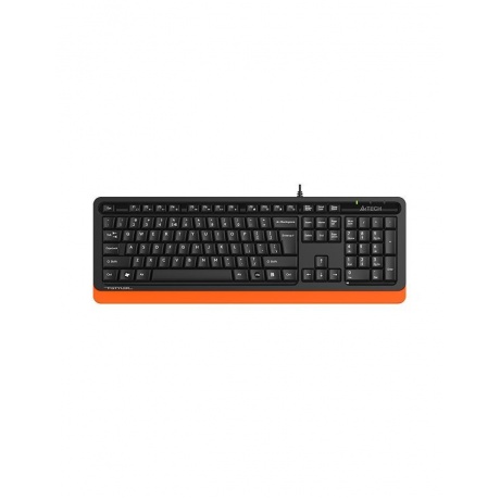 Клавиатура A4Tech Fstyler FKS10 черный/оранжевый - фото 1