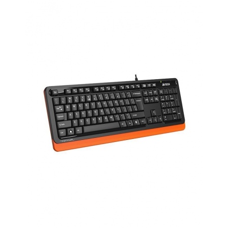 Клавиатура A4Tech Fstyler FKS10 черный/оранжевый - фото 2