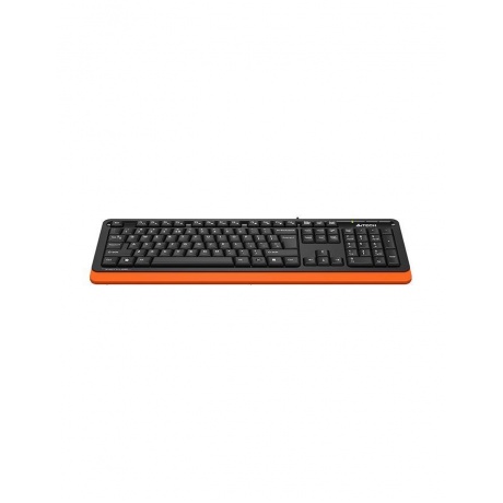 Клавиатура A4Tech Fstyler FKS10 черный/оранжевый - фото 4