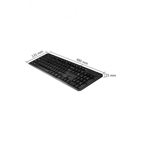 Клавиатура A4Tech KK-3 черный USB - фото 5