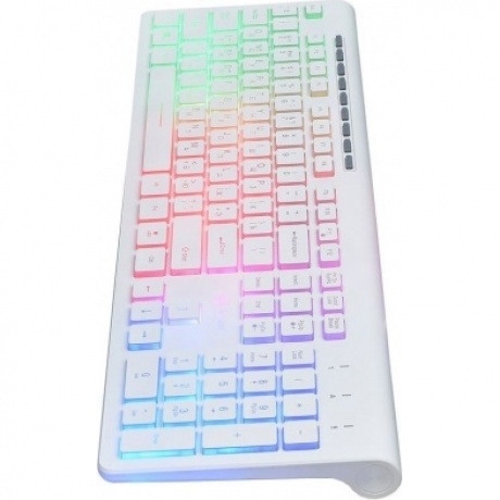 Клавиатура Oklick 490ML белый USB - фото 5