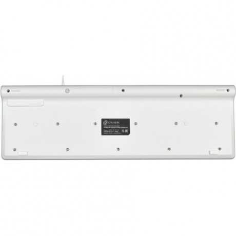 Клавиатура Oklick 490ML белый USB - фото 8