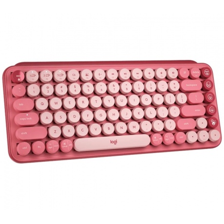 Клавиатура  Logitech POP Keys Heartbreaker Rose - фото 3