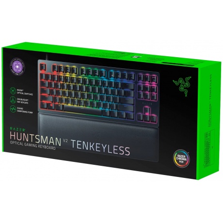 Клавиатура Razer Huntsman V2 Tenkeyless Purple Switch (RZ03-03941400-R3R1) - фото 6