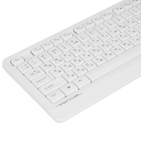 Клавиатура + мышь A4Tech Fstyler FG1012 белый - фото 14