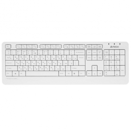 Клавиатура + мышь A4Tech Fstyler FG1012 белый - фото 20