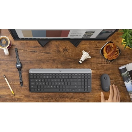 Клавиатура + мышь Logitech Combo MK470 (920-009207) - фото 8