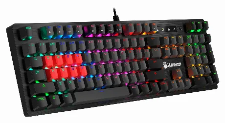 Клавиатура A4Tech Bloody B820R Dual Color черный/серый