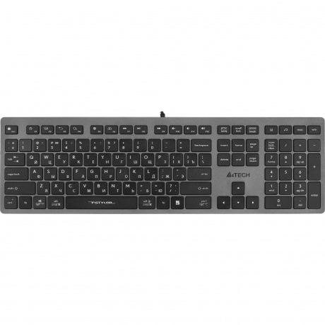 Клавиатура A4Tech Fstyler FX50 серый