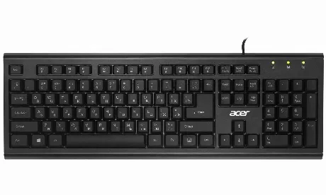 Клавиатура Acer OKW120 черный (ZL.KBDEE.006)