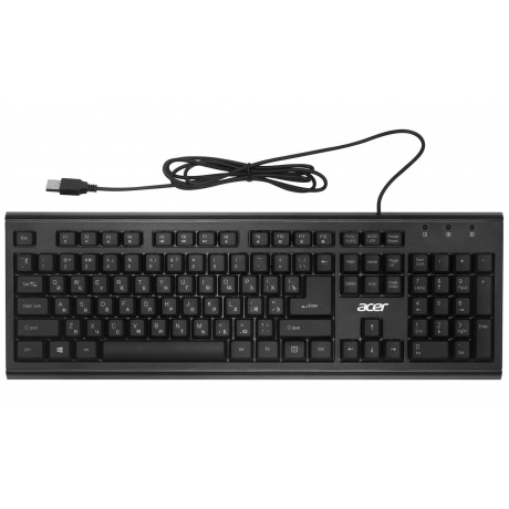 Клавиатура Acer OKW120 черный (ZL.KBDEE.006) - фото 7